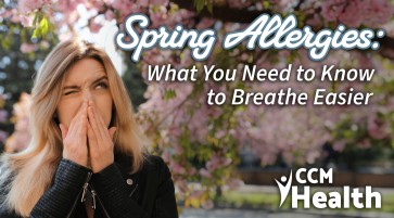 Article image:  Spring Allergy Article - CCM Health