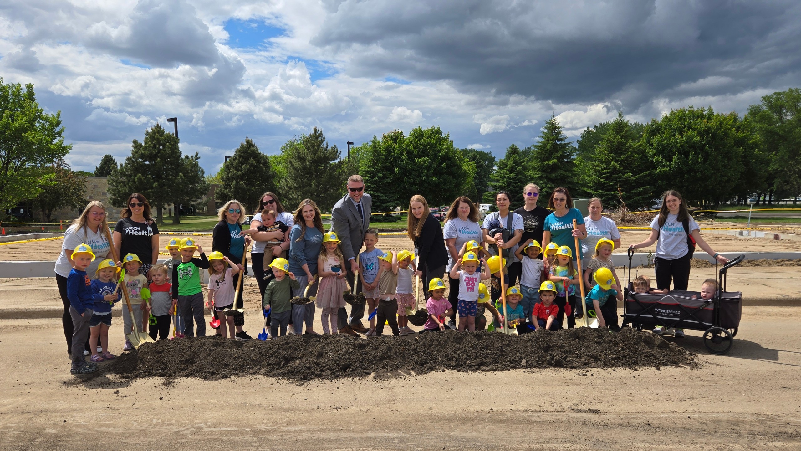 CCM Health Breaks Ground on New Child Care Center