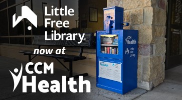 Article image:  CCM Health Brings a New Little Free Library to Montevideo