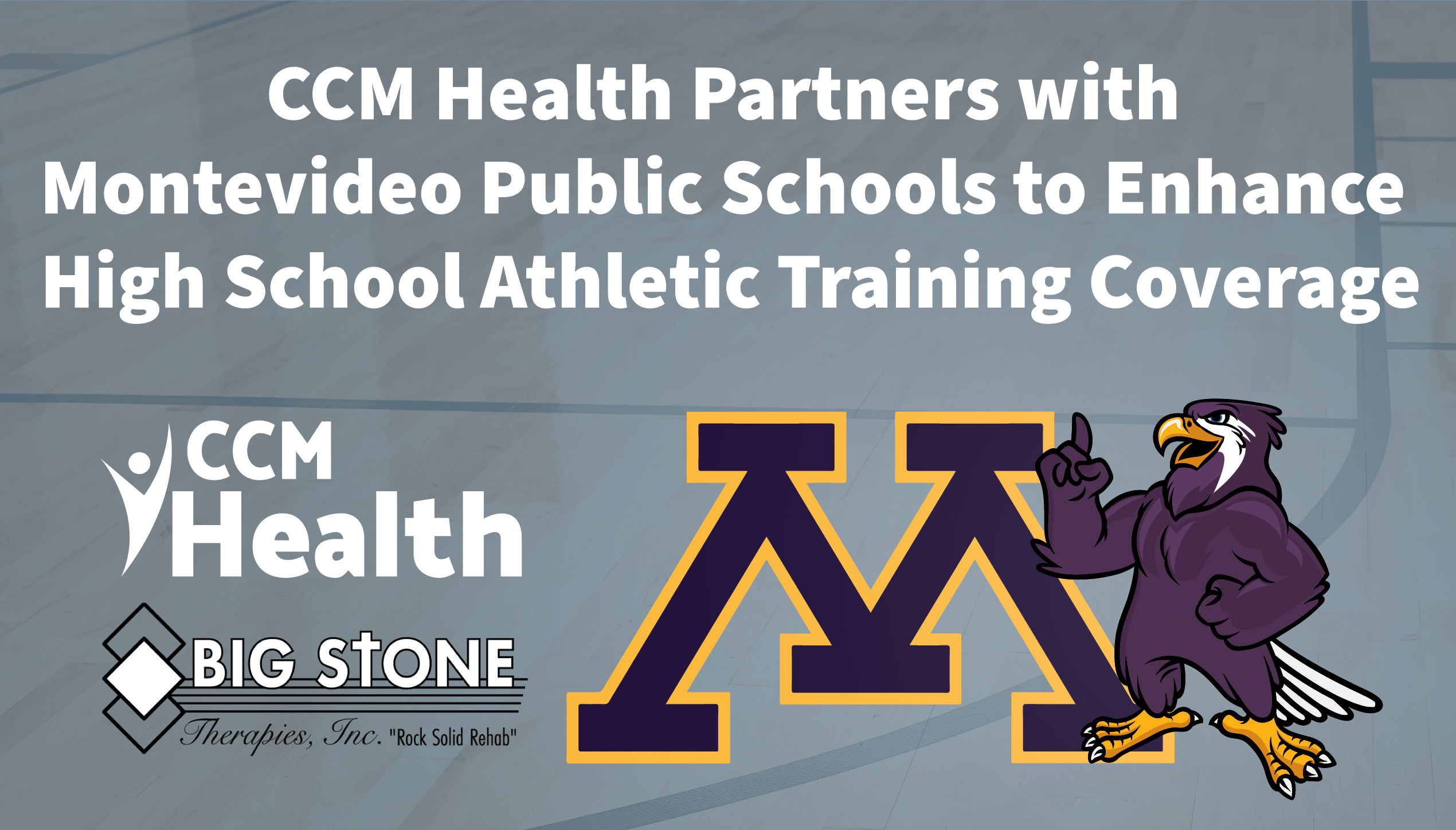CCM Health Partners with Montevideo Public Schools to Enhance Athletic Training Coverage