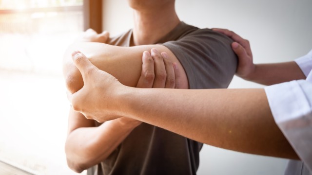 CCM Health Physical Therapy - Patient receiving treatment.