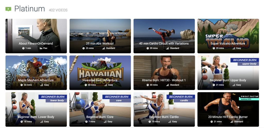 Virtual & Live Workouts